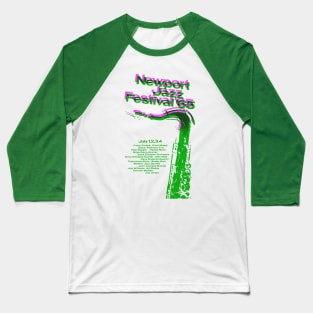 Newport Jazz Baseball T-Shirt